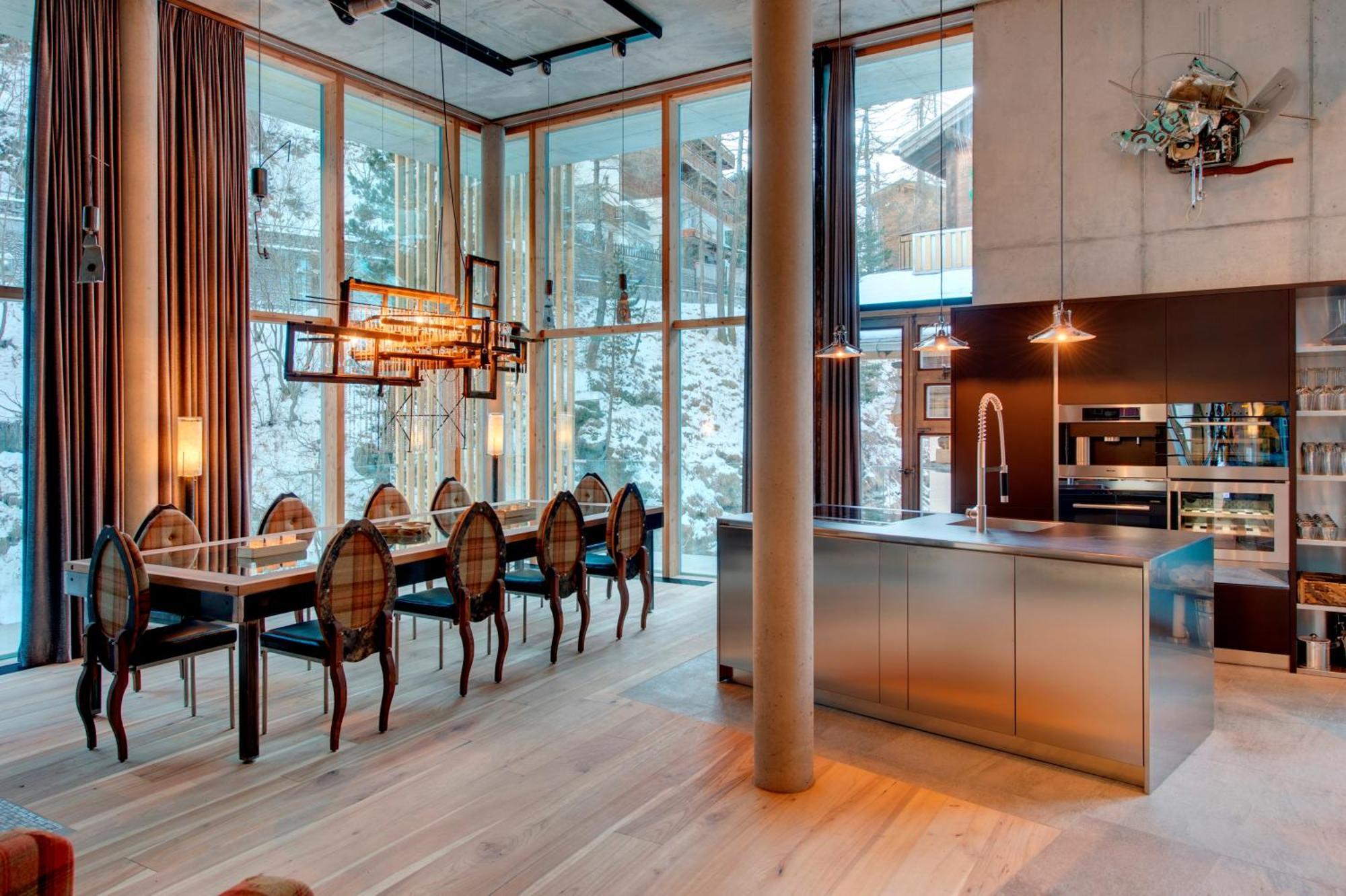 Apartmán Luxury Loft By Heinz Julen Zermatt Exteriér fotografie